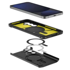 Spigen Samsung|Galaxy S24 Fe-Etui TOUGH ARMOR MAGSAFE GALAXY S24 FE BLACK