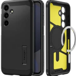 Spigen Samsung|Galaxy S24 Fe-Etui TOUGH ARMOR MAGSAFE GALAXY S24 FE BLACK