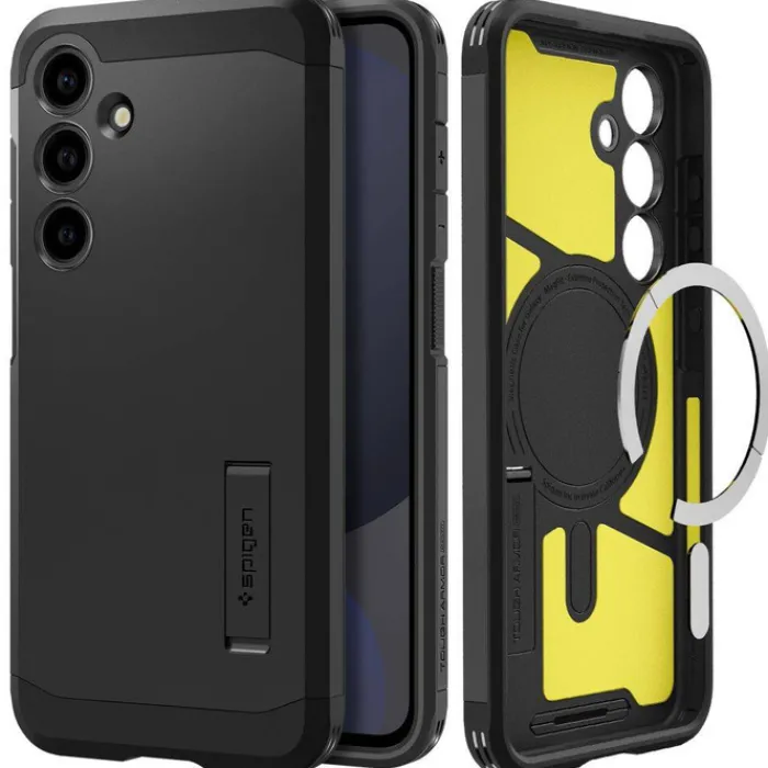 Spigen Samsung|Galaxy S24 Fe-Etui TOUGH ARMOR MAGSAFE GALAXY S24 FE BLACK