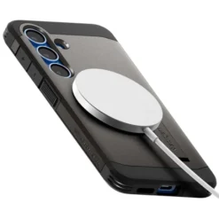 Spigen Samsung|Galaxy S25-Etui TOUGH ARMOR MAGSAFE GALAXY S25 GUNMETAL