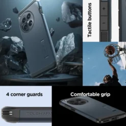 Spigen 12|Oneplus-Etui Tough Armor Oneplus 12 Metal Slate