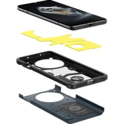 Spigen 12|Oneplus-Etui Tough Armor Oneplus 12 Metal Slate