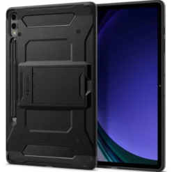 Spigen Samsung|Galaxy Tab S9 Plus-Etui Tough Armor ”pro” Galaxy Tab S9+ Plus 12.4 X810 / X816B Black Case