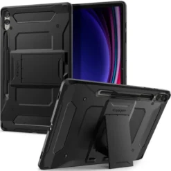 Spigen Samsung|Galaxy Tab S9 Plus-Etui Tough Armor ”pro” Galaxy Tab S9+ Plus 12.4 X810 / X816B Black Case