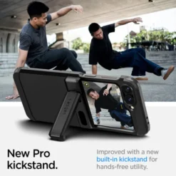 Spigen Samsung|Galaxy Z Flip 7 Fe-ETUI TOUGH ARMOR PRO SAMSUNG GALAXY Z FLIP 6 / 7 FE BLACK