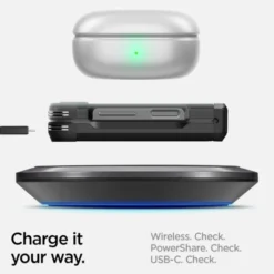 Spigen Samsung|Galaxy Z Flip 7 Fe-ETUI TOUGH ARMOR PRO SAMSUNG GALAXY Z FLIP 6 / 7 FE BLACK