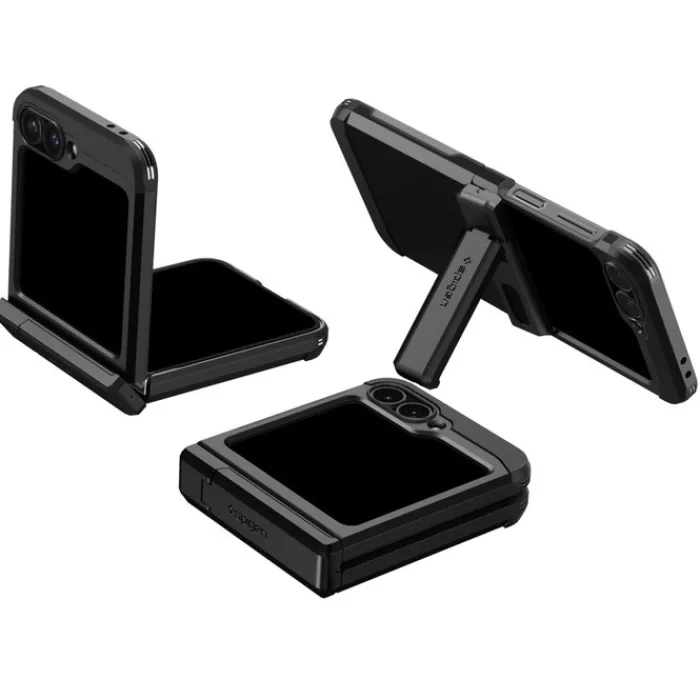 Spigen Samsung|Galaxy Z Flip 7 Fe-ETUI TOUGH ARMOR PRO SAMSUNG GALAXY Z FLIP 6 / 7 FE BLACK