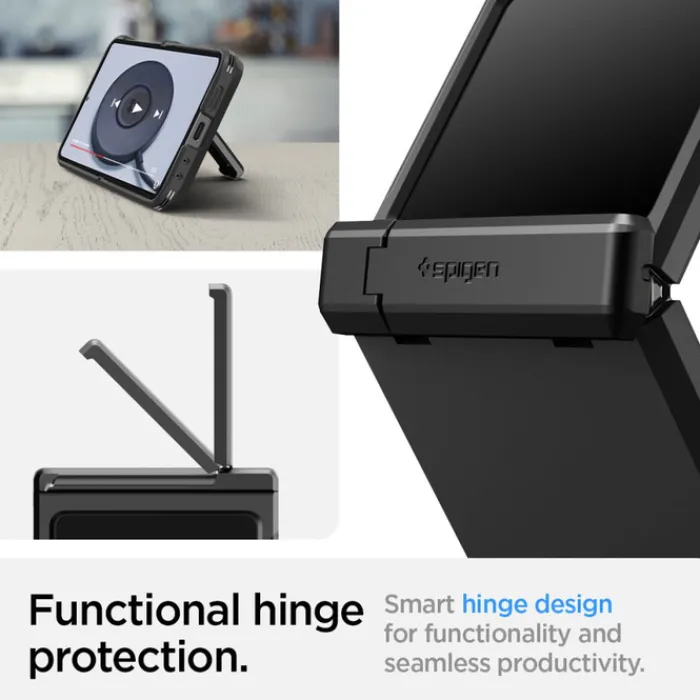 Spigen Samsung|Galaxy Z Flip 7 Fe-ETUI TOUGH ARMOR PRO SAMSUNG GALAXY Z FLIP 6 / 7 FE BLACK