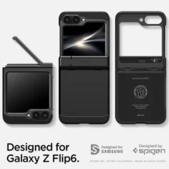 Spigen Samsung|Galaxy Z Flip 7 Fe-ETUI TOUGH ARMOR PRO SAMSUNG GALAXY Z FLIP 6 / 7 FE BLACK