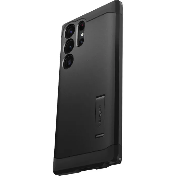 Spigen Samsung|Galaxy S23 Ultra-Etui Tough Armor Samsung S23 Ultra Black Czarny Case