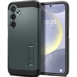 Spigen Samsung|Galaxy S24 Plus-Etui Tough Armor Samsung Galaxy S24+ Plus Abyss Green Case