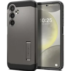 Spigen Samsung|Galaxy S24-Etui Tough Armor Samsung Galaxy S24 Gunmetal Case