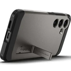 Spigen Samsung|Galaxy S24-Etui Tough Armor Samsung Galaxy S24 Gunmetal Case