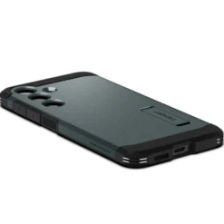 Spigen Samsung|Galaxy S24-Etui Tough Armor Samsung Galaxy S24 Abyss Green Case
