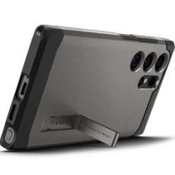 Spigen Samsung|Galaxy S24 Ultra-Etui Tough Armor Samsung Galaxy S24 Ultra Gunmetal Case