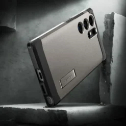 Spigen Samsung|Galaxy S24 Ultra-Etui Tough Armor Samsung Galaxy S24 Ultra Gunmetal Case