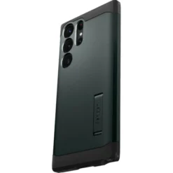 Spigen Samsung|Galaxy S23 Ultra-Etui Tough Armor Samsung S23 Ultra Abyss Green Zielony Case