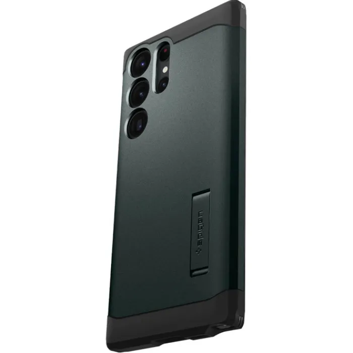 Spigen Samsung|Galaxy S23 Ultra-Etui Tough Armor Samsung S23 Ultra Abyss Green Zielony Case
