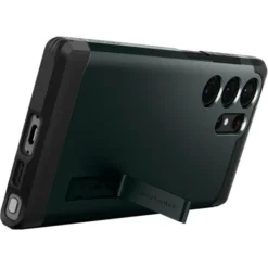 Spigen Samsung|Galaxy S23 Ultra-Etui Tough Armor Samsung S23 Ultra Abyss Green Zielony Case