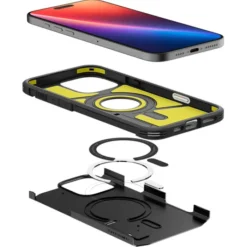 Spigen Apple|Magsafe-ETUI TOUGH ARMOR ”T” MAG MAGSAFE IPHONE 16 PRO BLACK