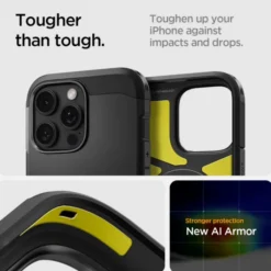 Spigen Apple|Magsafe-ETUI TOUGH ARMOR ”T” MAG MAGSAFE IPHONE 16 PRO BLACK