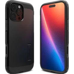 Spigen Iphone 16 Pro Max|Iphone 16 Pro Max-ETUI TOUGH ARMOR ”T” MAG MAGSAFE IPHONE 16 PRO MAX BLACK