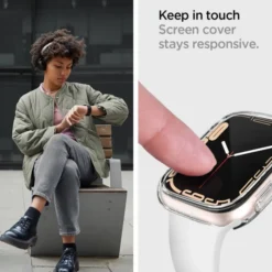 Spigen Apple Watch 9 41Mm|Apple-Etui ULTRA HYBRID APPLE WATCH 7 / 8 / 9 (41 MM) CRYSTAL CLEAR