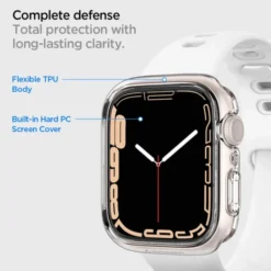 Spigen Apple Watch 9 41Mm|Apple-Etui ULTRA HYBRID APPLE WATCH 7 / 8 / 9 (41 MM) CRYSTAL CLEAR