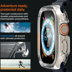 Spigen Apple Watch Ultra 49Mm|Apple Watch Ultra 2 49Mm-Etui Ultra Hybrid Apple Watch Ultra 49mm Ultra 2 Przezroczyste