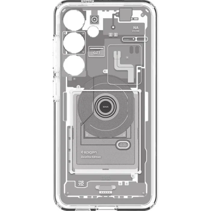 Spigen Samsung|Galaxy S24-Etui Ultra Hybrid Galaxy S24 Zero One White Case