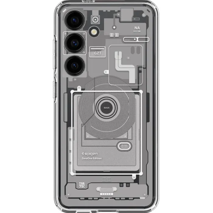 Spigen Samsung|Galaxy S24-Etui Ultra Hybrid Galaxy S24 Zero One White Case