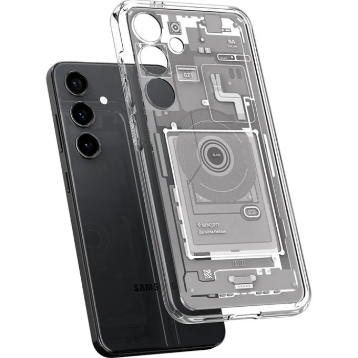 Spigen Samsung|Galaxy S24-Etui Ultra Hybrid Galaxy S24 Zero One White Case