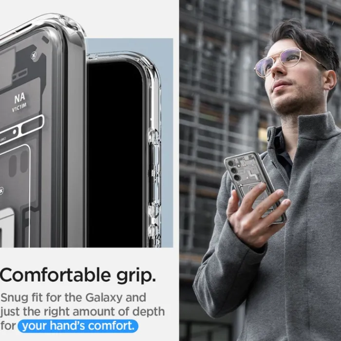 Spigen Samsung|Galaxy S24-Etui Ultra Hybrid Galaxy S24 Zero One White Case