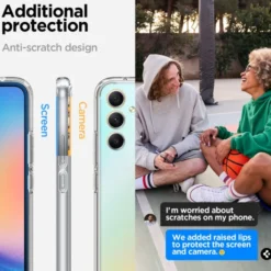 Spigen Samsung|Galaxy A34-Etui Ultra Hybrid Galaxy A34 5G Crystal Clear