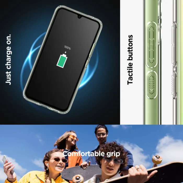 Spigen Samsung|Galaxy A34-Etui Ultra Hybrid Galaxy A34 5G Crystal Clear
