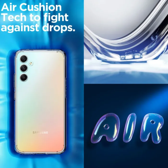 Spigen Samsung|Galaxy A34-Etui Ultra Hybrid Galaxy A34 5G Crystal Clear
