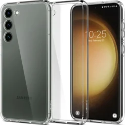 Spigen Samsung|Galaxy S23-Etui Ultra Hybrid Galaxy S23 Crystal Clear Case