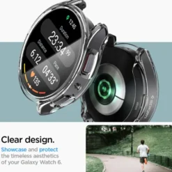 Spigen Galaxy Watch 6 40Mm|Samsung-Etui Ultra Hybrid Galaxy Watch 6 (40 MM) Crystal Clear Case