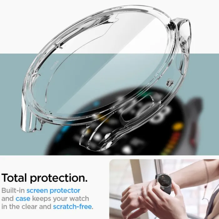 Spigen Galaxy Watch 6 40Mm|Samsung-Etui Ultra Hybrid Galaxy Watch 6 (40 MM) Crystal Clear Case