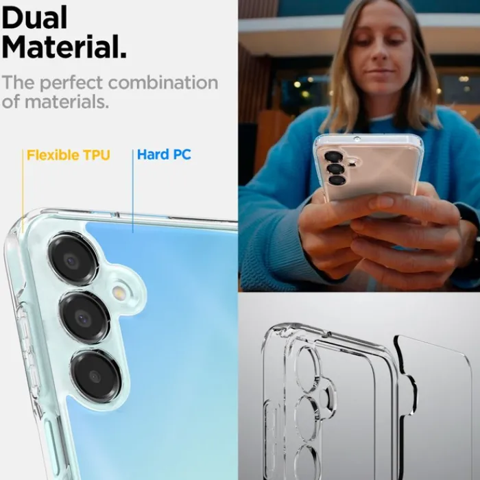 Spigen Samsung|Galaxy A16 4G / 5G-ETUI ULTRA HYBRID GALAXY A16 4G / 5G CRYSTAL CLEAR