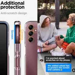 Spigen Galaxy A14 Lte|Samsung-Etui Ultra Hybrid Galaxy A14 5G Crystal Clear Case