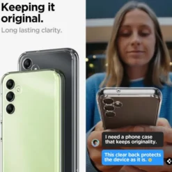 Spigen Galaxy A14 Lte|Samsung-Etui Ultra Hybrid Galaxy A14 5G Crystal Clear Case