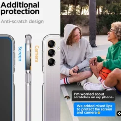 Spigen Galaxy A14 Lte|Samsung-Etui Ultra Hybrid Galaxy A14 4G / Lte Crystal Clear