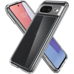 Spigen Google|Pixel 8-Etui Ultra Hybrid Google Pixel 8 Crystal Clear Case