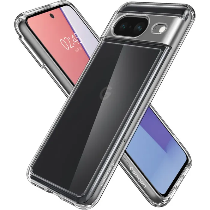 Spigen Google|Pixel 8-Etui Ultra Hybrid Google Pixel 8 Crystal Clear Case