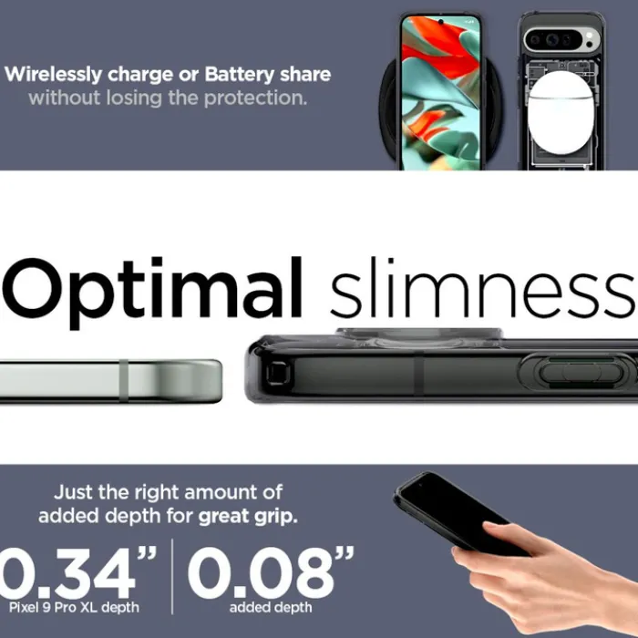 Spigen Google|Pixel 9 Pro Xl-Etui ULTRA HYBRID GOOGLE PIXEL 9 PRO XL ZERO ONE