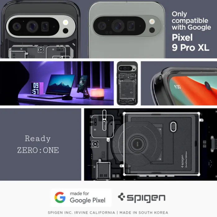 Spigen Google|Pixel 9 Pro Xl-Etui ULTRA HYBRID GOOGLE PIXEL 9 PRO XL ZERO ONE