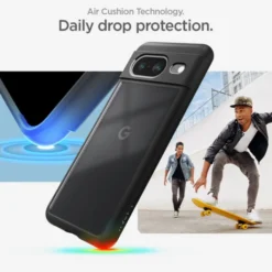 Spigen Google|Pixel 8-Etui Ultra Hybrid Google Pixel 8 Matte Black Case