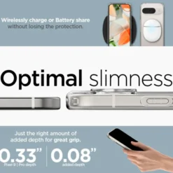Spigen Pixel 9|Pixel 9 Pro-Etui ULTRA HYBRID GOOGLE PIXEL 9 / 9 PRO CRYSTAL CLEAR
