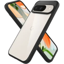 Spigen Pixel 9|Pixel 9 Pro-Etui ULTRA HYBRID GOOGLE PIXEL 9 / 9 PRO MATTE BLACK